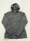 The North Face Women's Gray Jacket – Size S, Hooded, Puffer