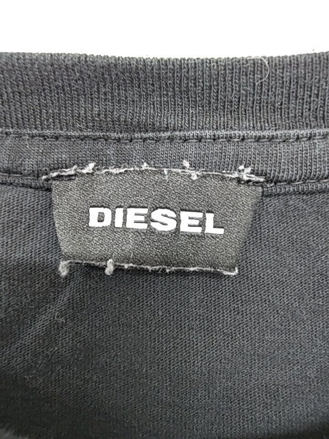Diesel Men Black T-Shirt size S product image 4
