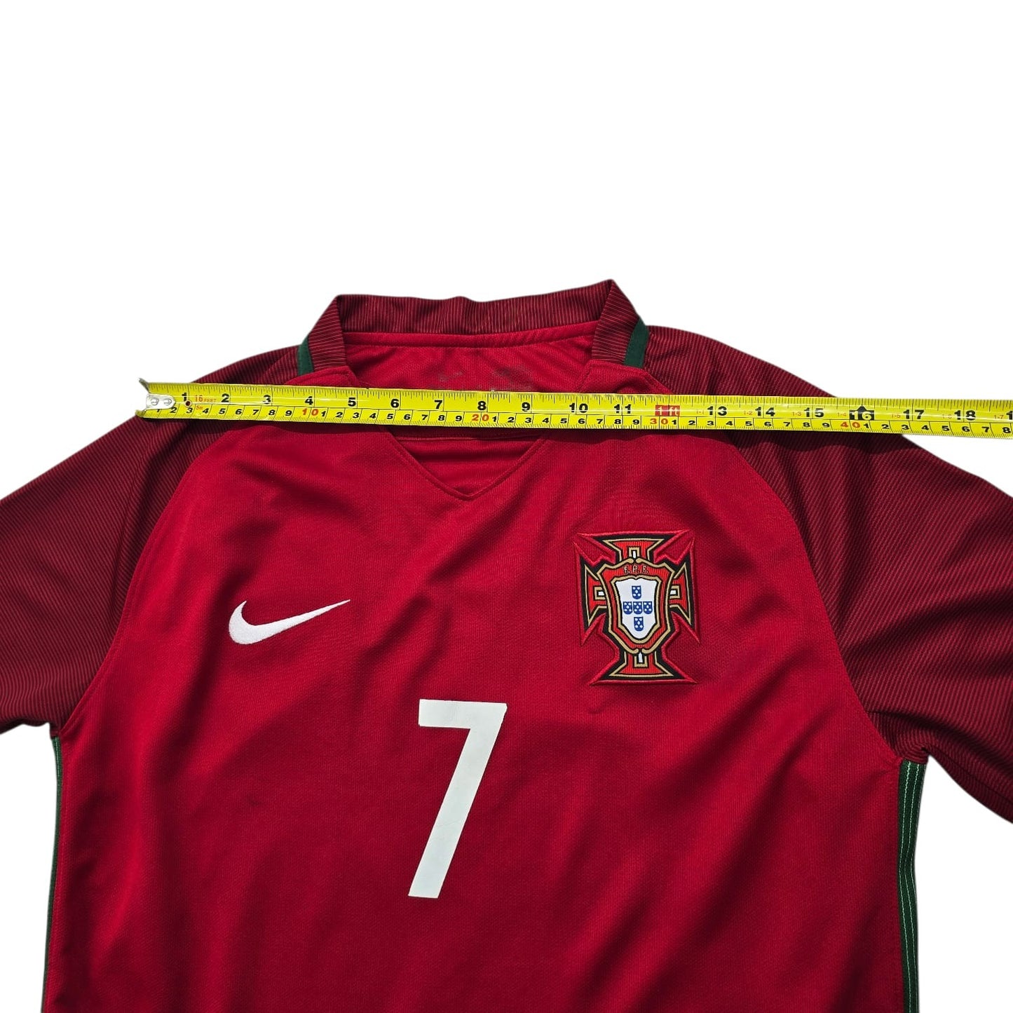 Nike Men's Portugal Red Soccer Jersey Size S Dri-FIT