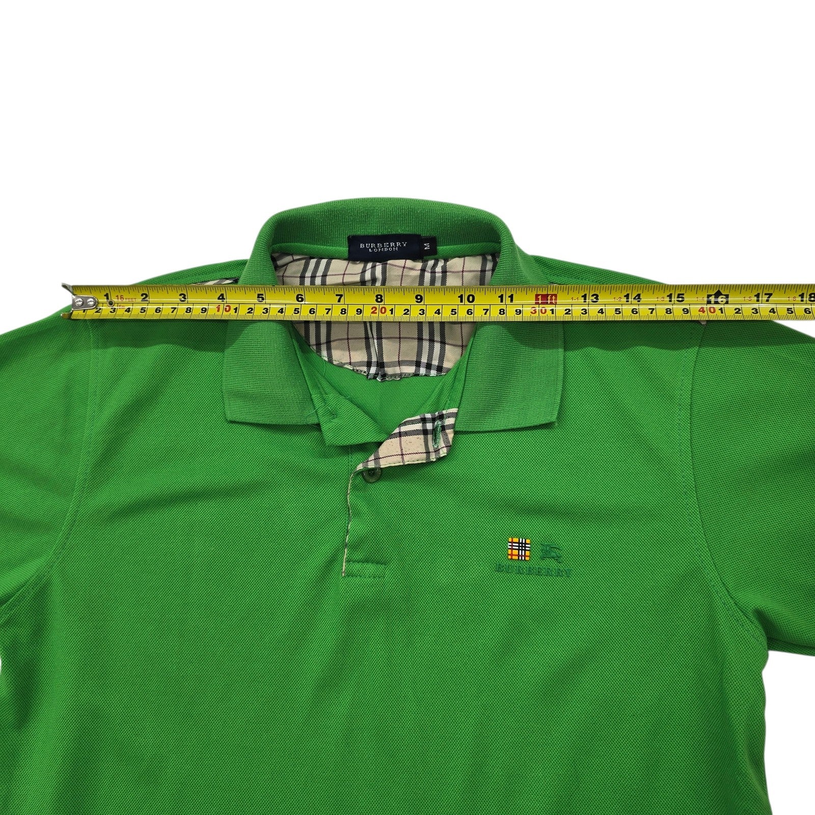 Burberry Men Green Polo Shirt size M product image 4