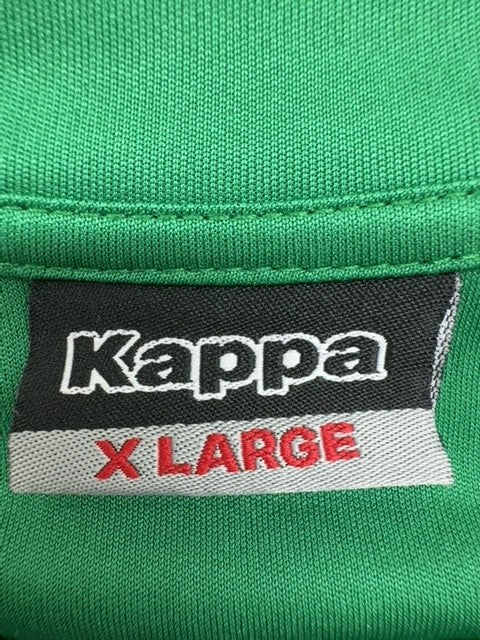 Kappa Green T-Shirt XL Men's Sports Crew Neck Short Sleeve
