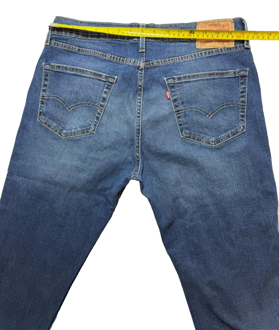 Levi Strauss & Co Original Riveted Men's Denim Jeans 34/32