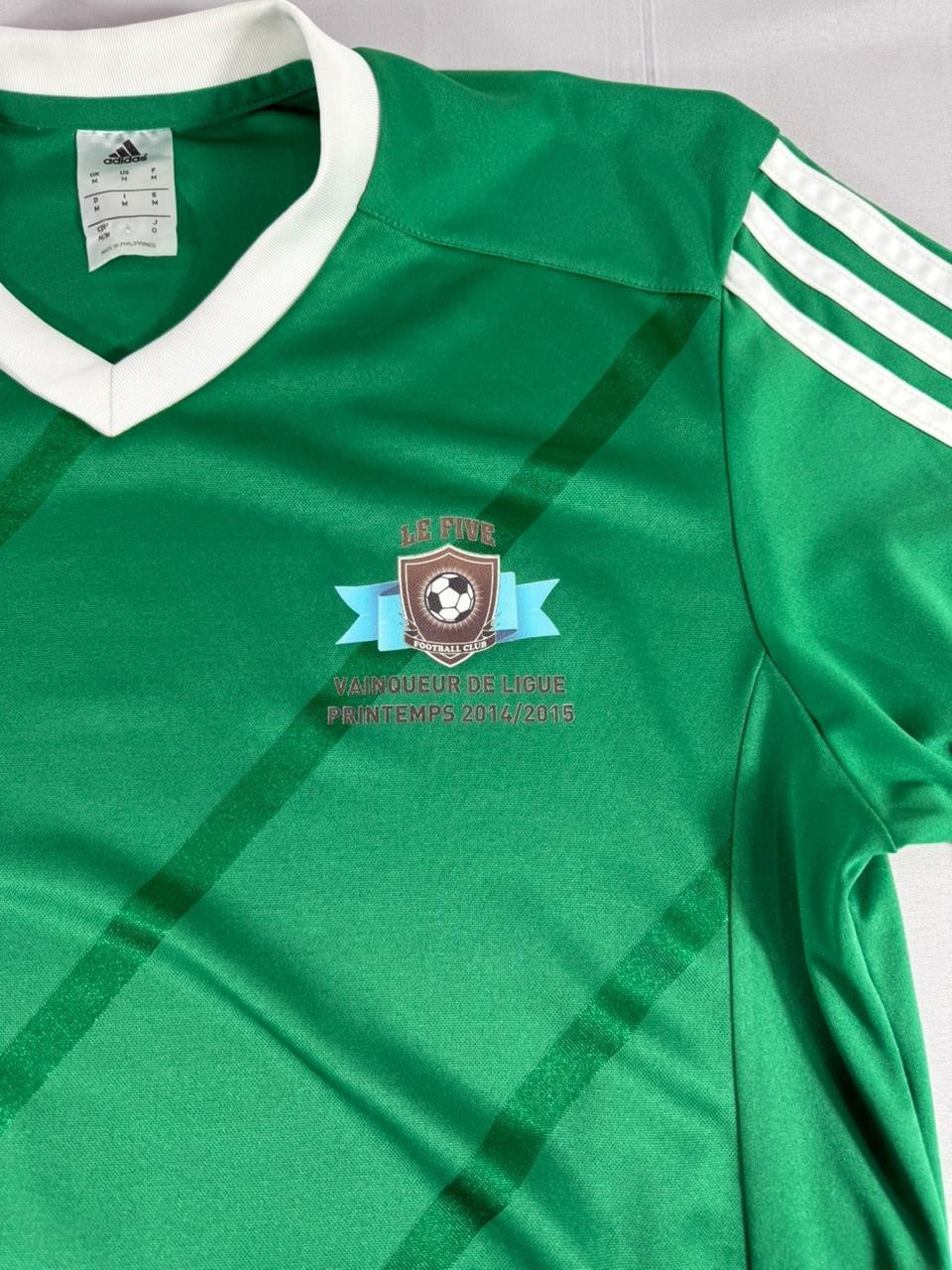 Adidas Men's Green Soccer Football Jersey Shirt Climalite Size M