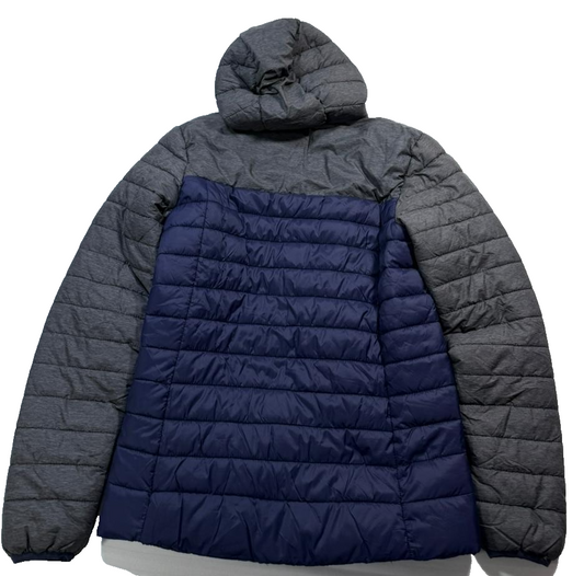 Kappa Men's Multicolor Coat – Size S, Puffer SICASAL Team Quilted, Hooded