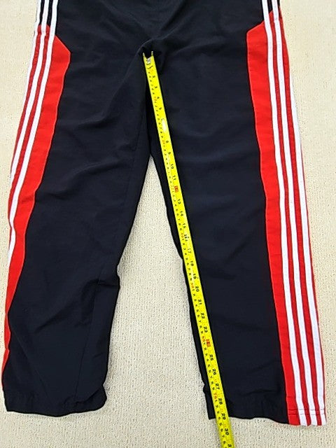 Adidas Men's Black 3-Stripe Track Jogging Pants L Regular Fit