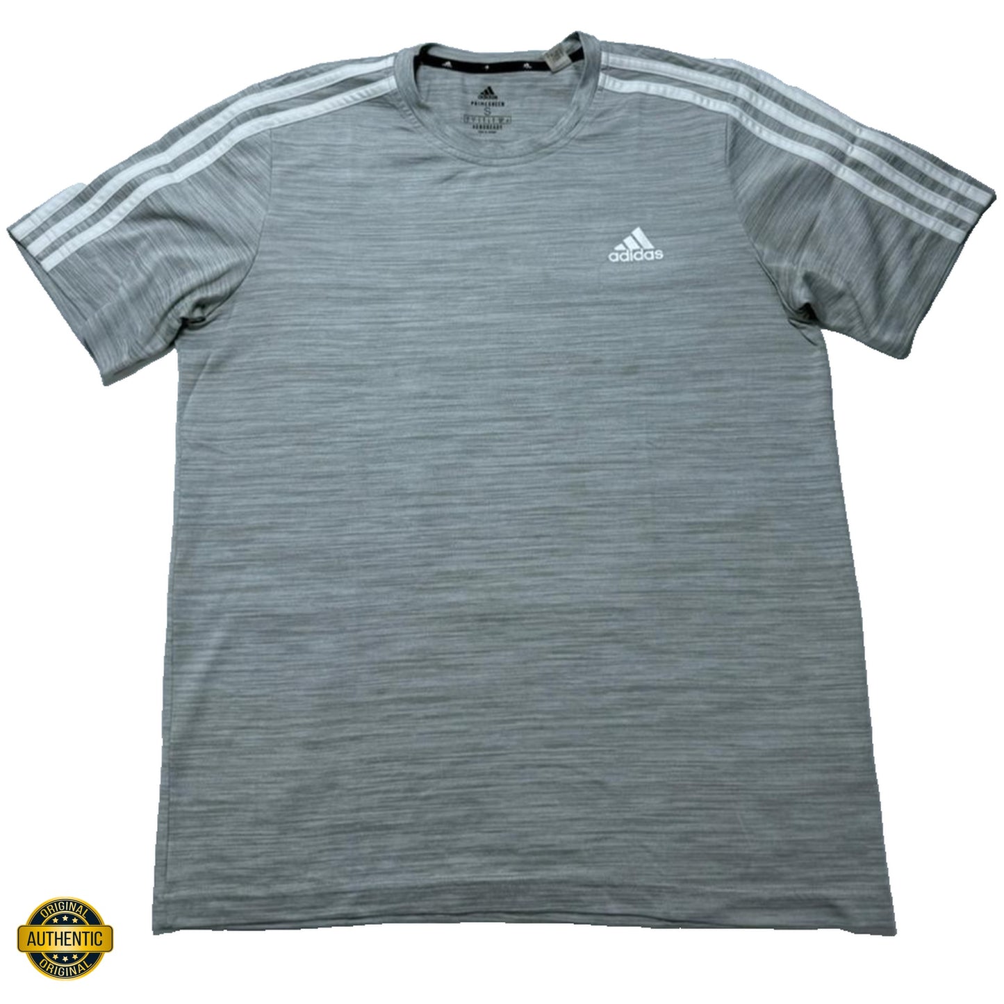 Adidas Aeroready Primegreen Gray Training T-Shirt Small