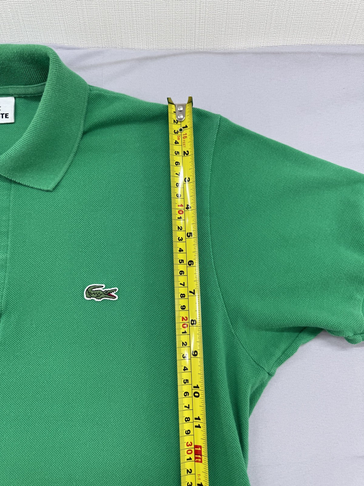 Lacoste Men Green Polo Shirt size 3 product image 7