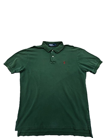 Polo Ralph Lauren Men's Green Classic Fit Polo Shirt Size L