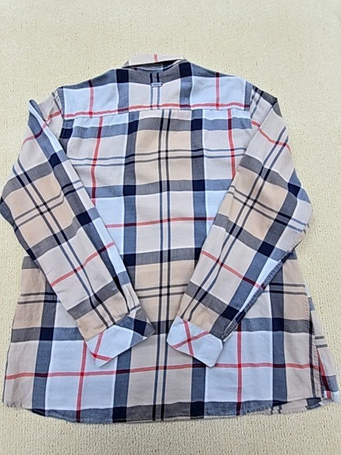 Barbour Men's Regular Fit Plaid Cotton Flannel Long Sleeve Shirt