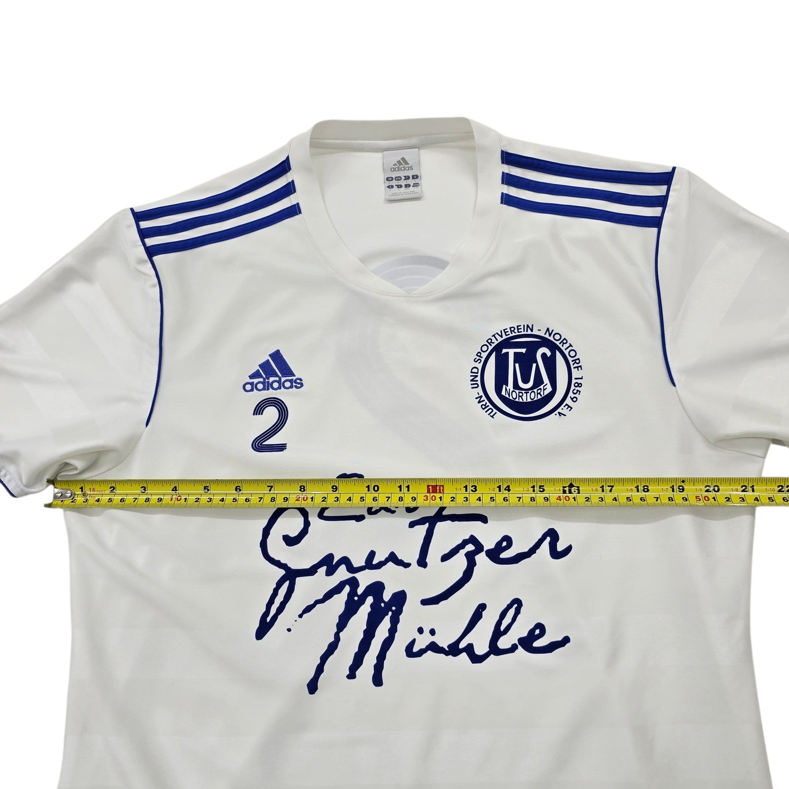 Adidas Women White Shirt size L product image 6