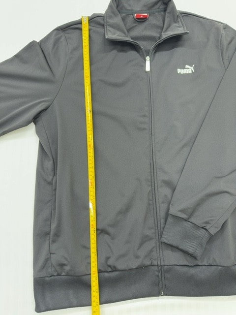 Puma Men's Gray Track Jacket XXL Vintage