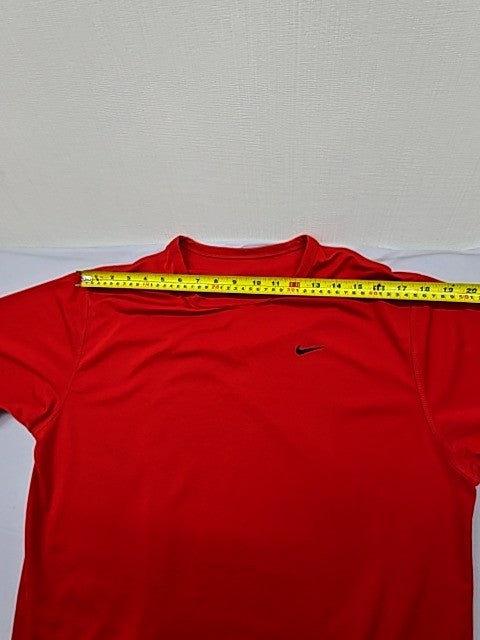 Nike Men's Red Dri-FIT Short Sleeve T-Shirt Size L