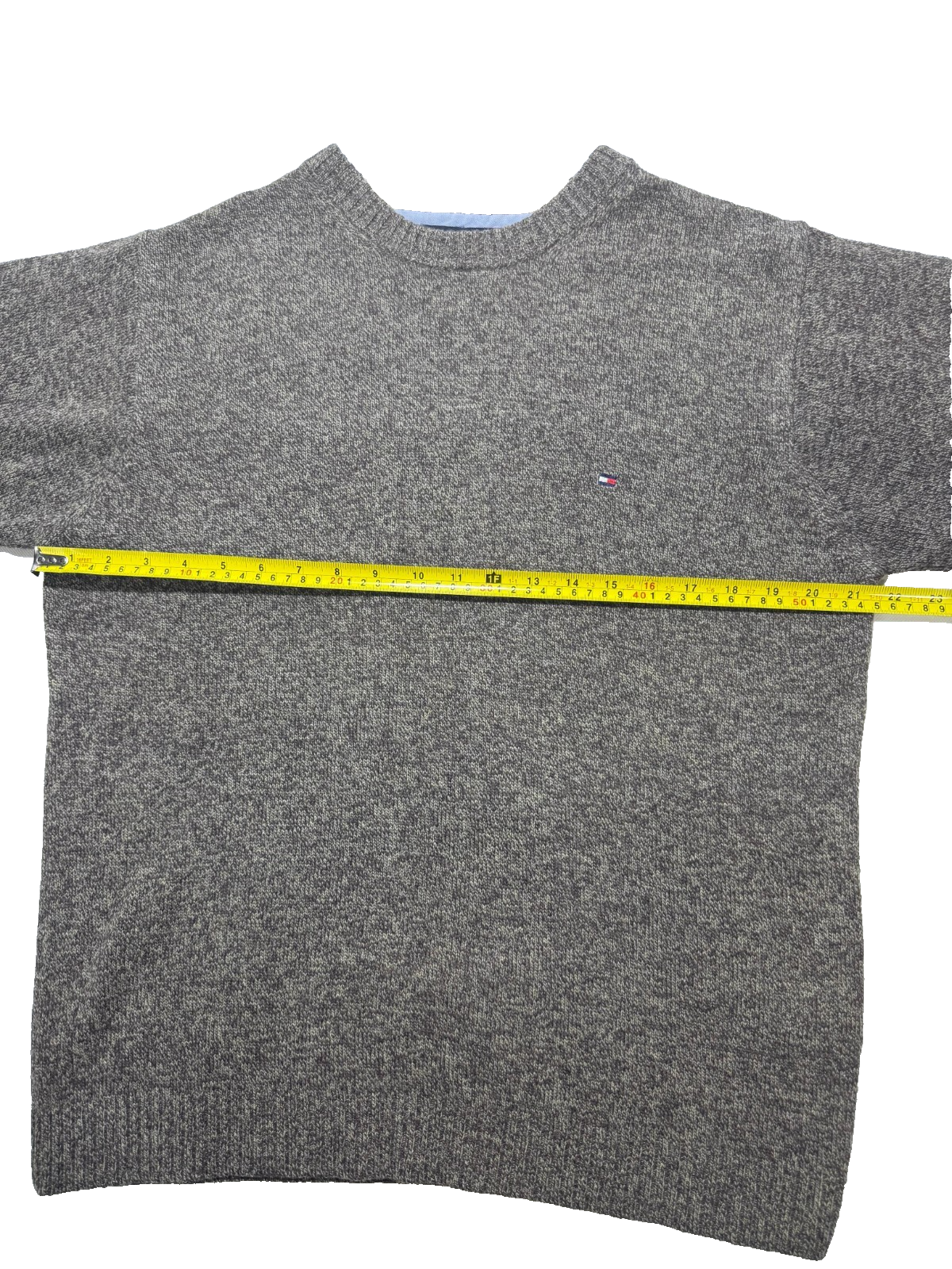 Tommy Hilfiger Men's Premium Lambswool Knit Sweater L