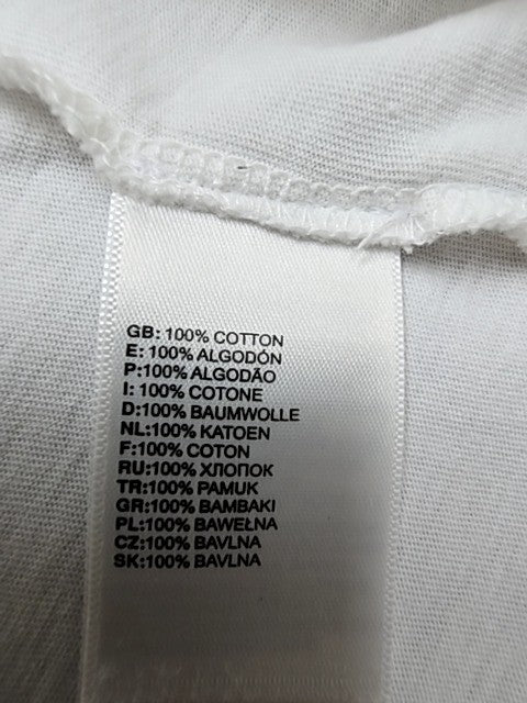 The North Face Men's Short Sleeve T-Shirt Size S White 100% Cotton Logo