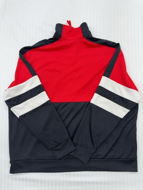 Nike Air Woven Track Jacket XL Red/Blk/Wht Logo Patch