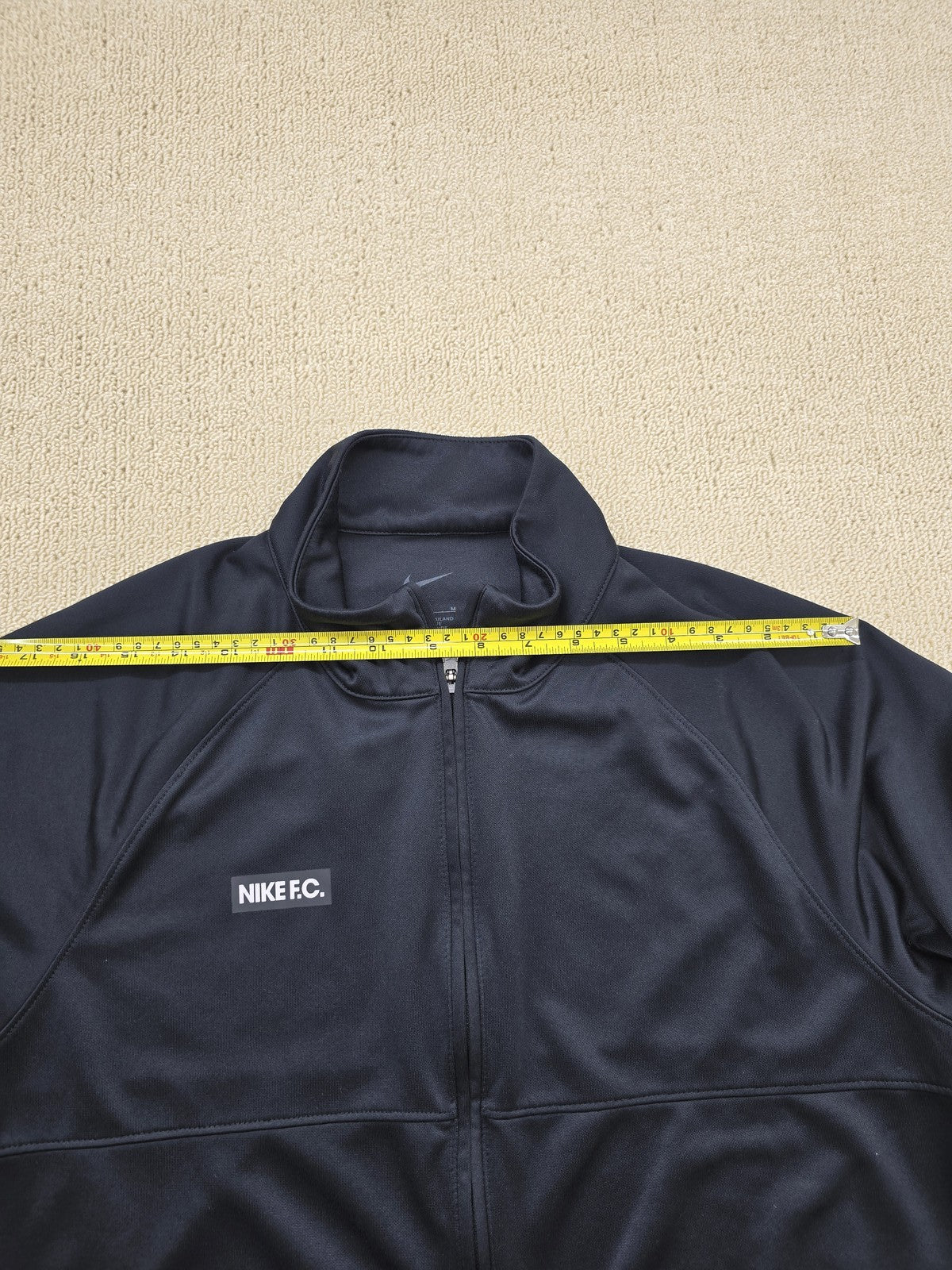 Nike Chelsea FC Total 90 Track Jacket Men's M Black Soccer Thailand