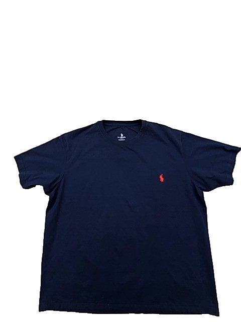 Polo Ralph Lauren Men's Navy Crewneck T-Shirt L Cotton