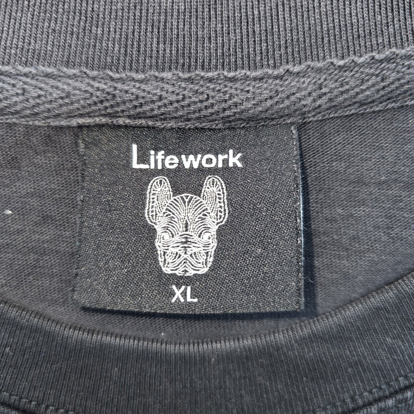 LifeWork Men Black T-Shirt size XL product image 3