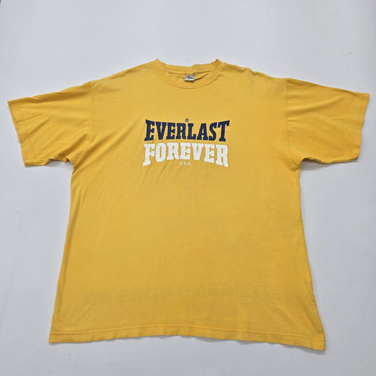 Everlast Men Yellow T-Shirt size L product image 1