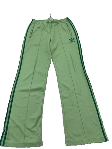 Adidas Originals Green 3-Stripes Men's Track Pants L
