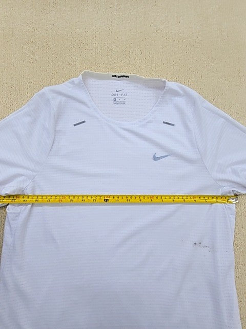 Nike Dri-FIT Men's XL White Running T-Shirt Reflective