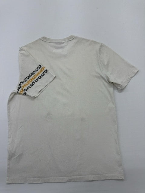 HUGO Men White T-Shirt product image 4