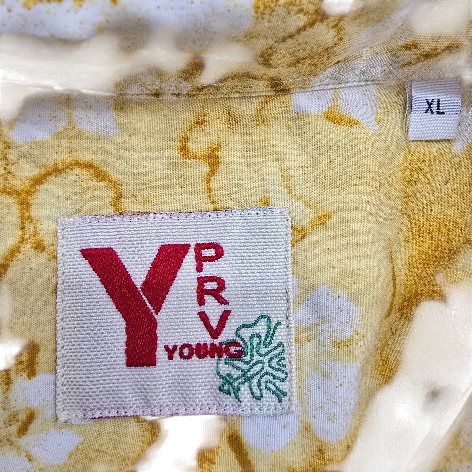 Young PRV Men White Shirt size XL product image 3