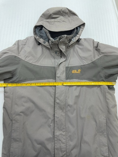 Jack Wolfskin Men Gray Jacket size XL product image 7