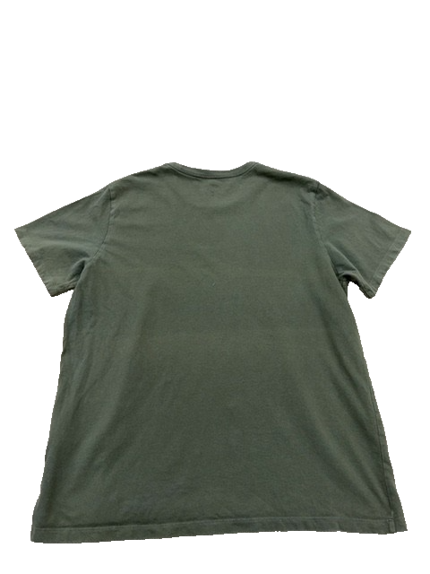 Levi's Men's Green Cotton T-Shirt Size L Standard Fit Crewneck
