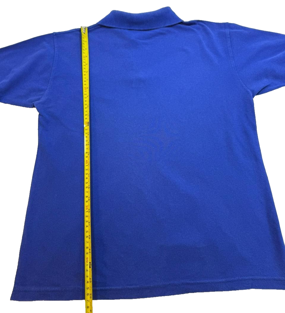 Men's Lacoste Regualr Fit Cotton Polo Shirt Size XL Blue