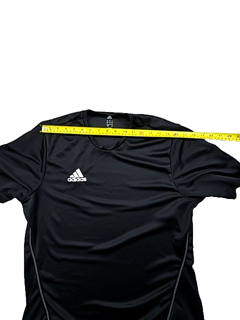 Adidas Climacool Black Jersey Shirt L Short Sleeve Crewneck