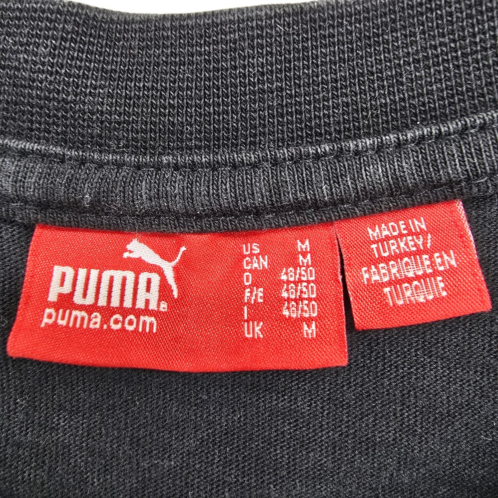 Puma Boys Black T-Shirt size M product image 3