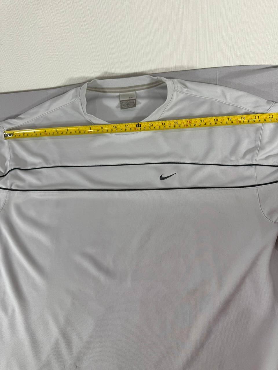 Nike Men's Athletic Dri-FIT T-Shirt Grey Short Sleeve Size XL