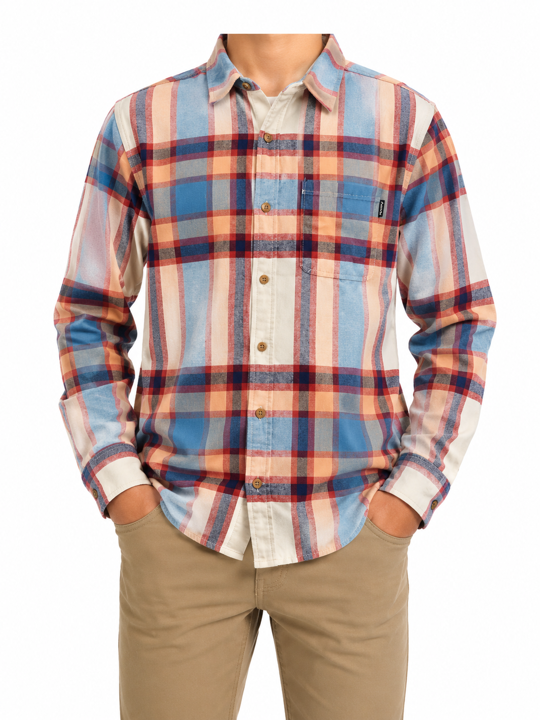 Hurley Boys Multicolor Shirt size M product image 1
