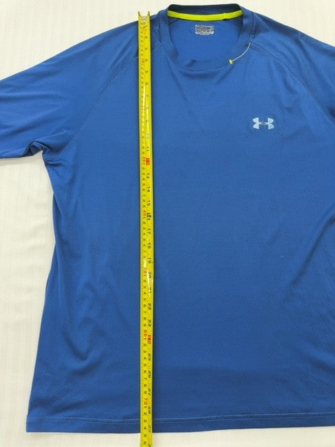 Under Armour Men's Blue UA Tech Quick-Dry T-Shirt Loose Fit