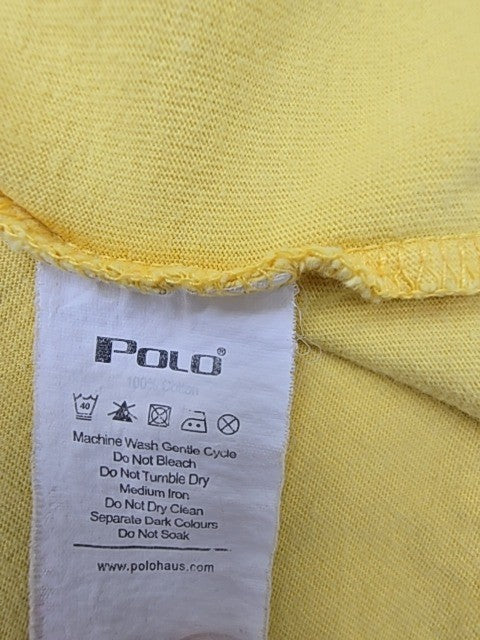 Polo Men Yellow T-Shirt size XXL product image 5