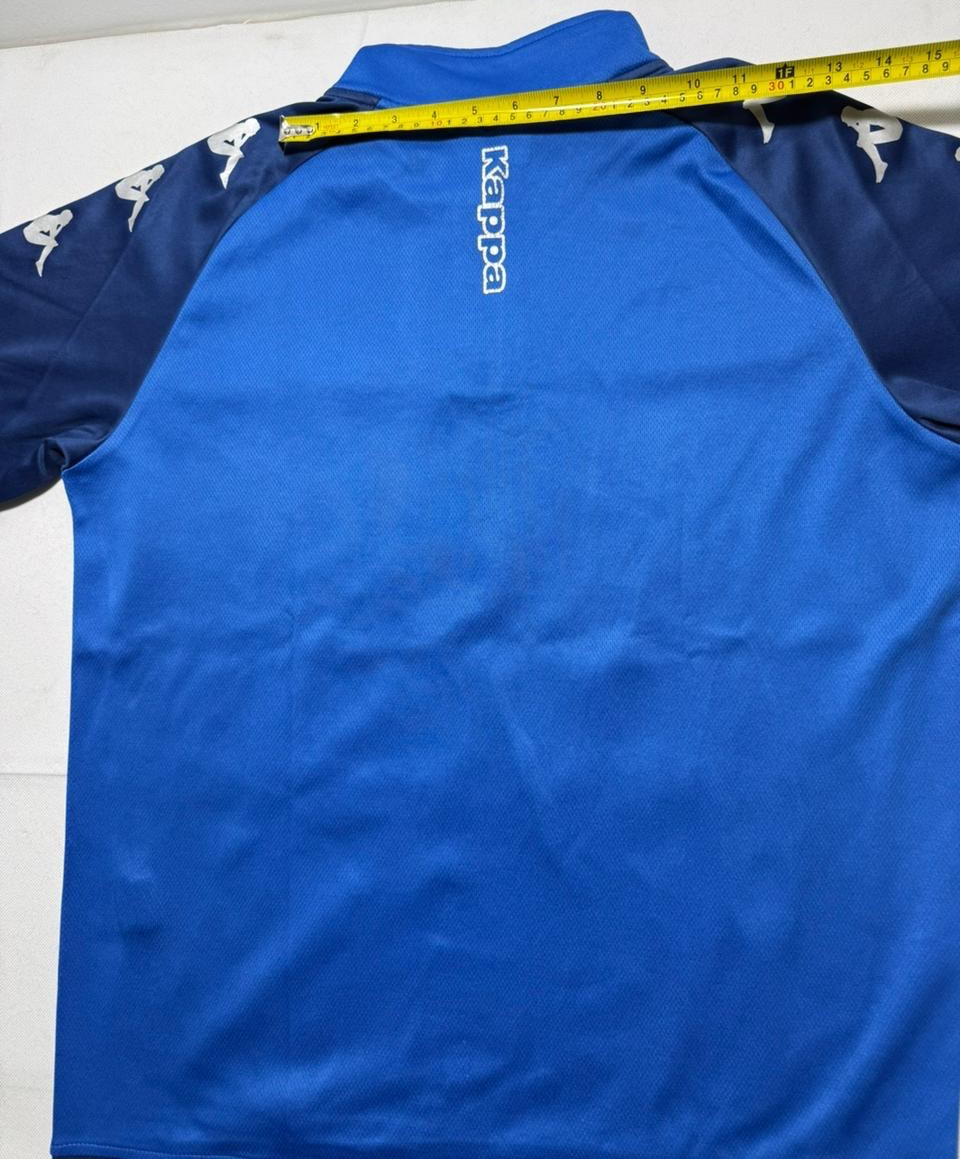 Men Kappa Esperia Monopoli 1988 Blue Football Training Top Long Sleeve L