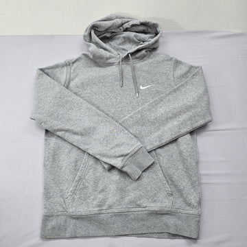 Nike Men's Grey Fleece Pullover Hoodie Size M