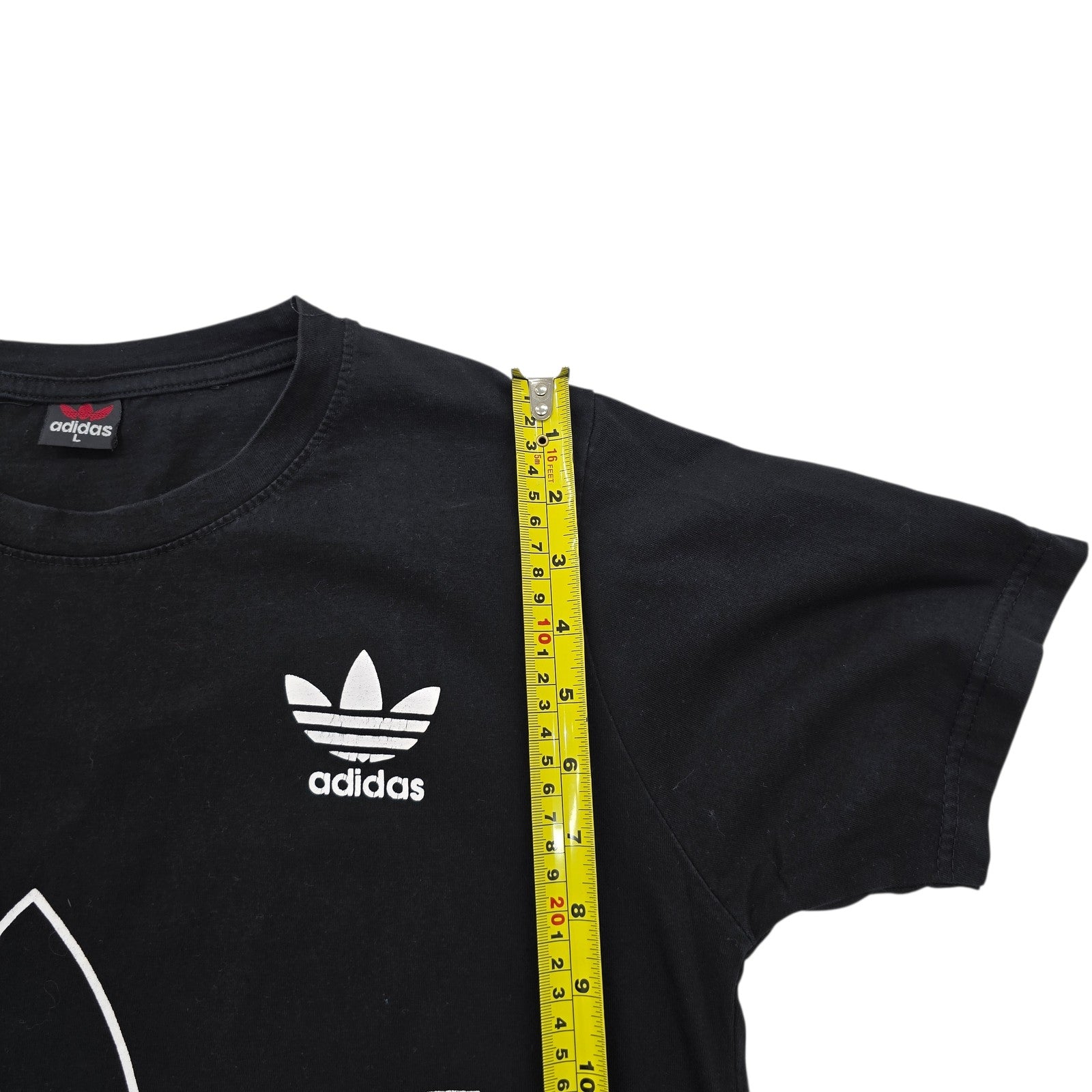Adidas Originals Boys Black T-Shirt size L product image 5