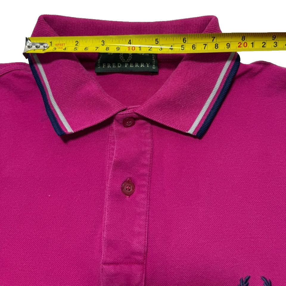 Fred Perry Twin Tipped Polo Shirt - Size 40