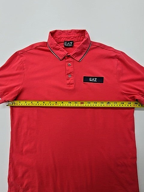 Emporio Armani Men Red Polo Shirt product image 6