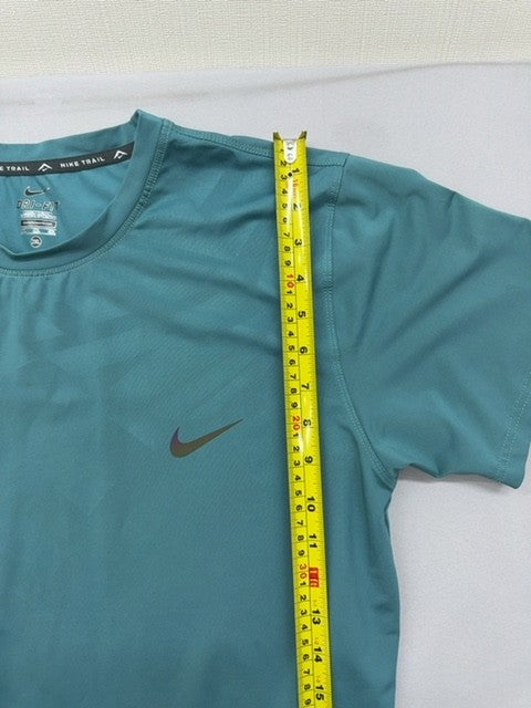 Nike Men's 2XL Teal Trail Dri-FIT T-Shirt Dri-FIT Sweat-Wicking