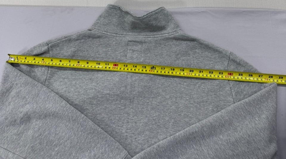 Levi's Gray Mockneck Fleece Sweatshirt Size L