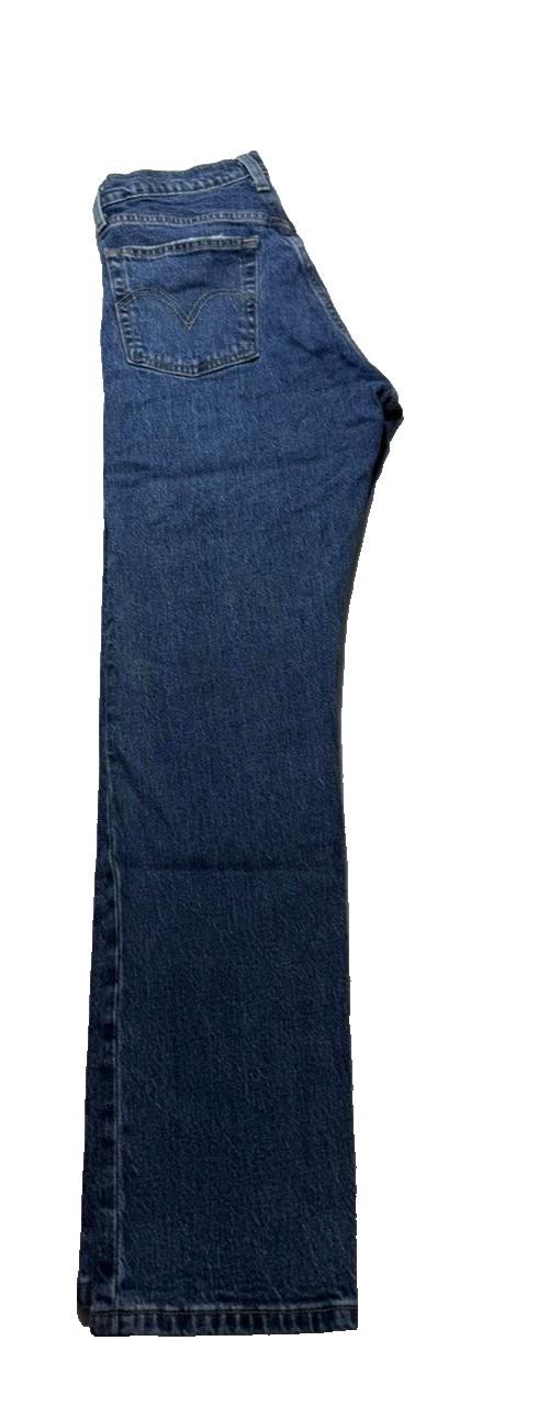 Levi Strauss & Co Men's Classic Blue Denim Jeans - Straight Leg, Size 26