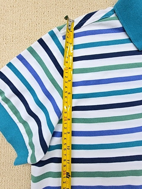 Kappa Multicolor Striped Cotton Polo Shirt Men's XL Short Sleeve