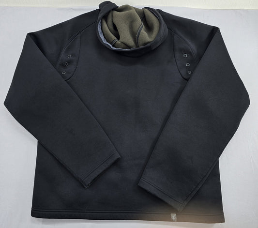 Helly Hansen Men's Black Jacket – Size L, Hooded