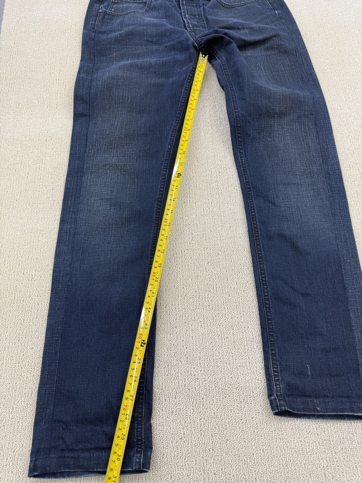 Lee Unisex Blue Jeans W31 L34 100% Cotton Denim Regular