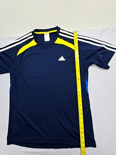 Adidas Men's M Team Navy Soccer Jersey AEROREADY Slim Fit