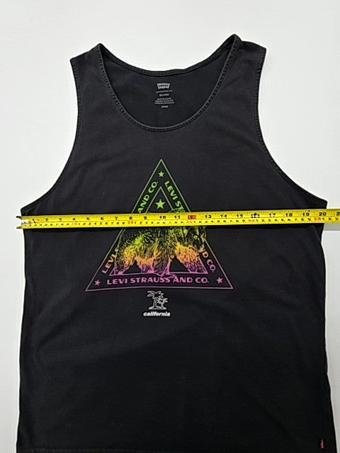 Levi's Men Black Tank Top size M product image 5