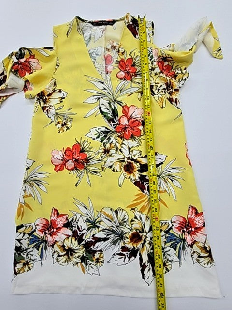 Zara Women Yellow Dress product image 6